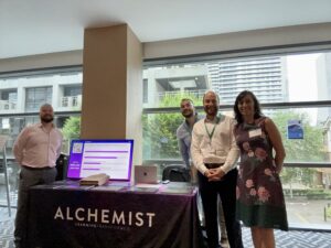 Alchemist team at the Advanced HR in Financial services Summit